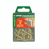 SPAX No. 6 x 1 in. L Phillips/Square Flat Head Yellow Zinc Steel Multi-Purpose Screw 40 each