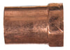 Mueller Streamline 3/4 In. Copper  X 1/2 In. Dia. Fip Copper Pipe Adapter