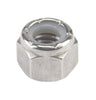 Hillman 3/8 in. Stainless Steel SAE Nylon Lock Nut 50 pk