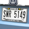 University of Iowa Metal License Plate Frame