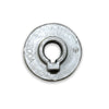 Chicago Die Cast 2 in. D Zinc Single V Grooved Pulley