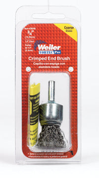 Weiler Vortec Pro 3/4 in. Crimped Wire Wheel Brush Carbon Steel 22000 rpm 1 pc