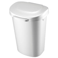 Rubbermaid 13 gal. White Touch Top Wastebasket (Pack of 4)