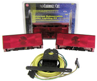 Peterson Red Rectangular Trailer Light Kit