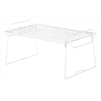 Whitmor 8 in. H X 10.38 in. W X 15.63 in. L White Stackable Shelf