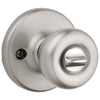 Kwikset Tylo Satin Nickel Entry Knobs 1-3/4 in.