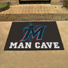 MLB - Miami Marlins Man Cave Rug - 34 in. x 42.5 in.