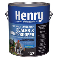 Henry Smooth Black Water Based Asphalt Emulsion 0.9 gal. (Pack of 4)