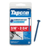 Tapcon 2-3/4 in. L Star Flat Head Concrete Screws 25 pk