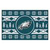 NFL - Philadelphia Eagles Holiday Sweater Rug - 19in. x 30in.