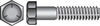 Hillman 5/8 in. D X 6 in. L Heat Treated Zinc Steel Hex Head Cap Screw 25 pk