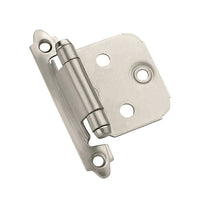 Amerock BP3429G10 2-3/4" Satin Nickel Self-Closing Cabinet Hinge                                                                                      