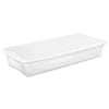 Sterilite 19608006 41 Quart Underbed Storage Box (Pack of 6)