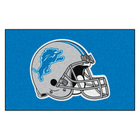 NFL - Detroit Lions Helmet Rug - 5ft. x 8ft.