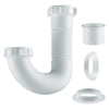 PlumbCraft 1-1/2 in. Female in. Plastic J-Bend 9 pk