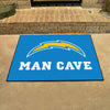 NFL - Los Angeles Chargers Man Cave Rug - 34 in. x 42.5 in.