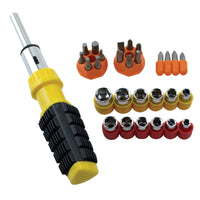 Great Neck Ratcheting Screwdriver and Bit Set 34 pc