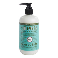 Mrs. Meyer's Clean Day Basil Scent Hand Lotion 12 oz (Pack of 6)