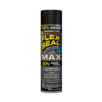 FLEX SEAL Family of Products FLEX SEAL MAX Black Rubber Spray Sealant 17 oz (Pack of 4)