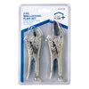 Home Plus 4-3/4 in. Carbon Steel Two Piece Locking Pliers Set (Pack of 6)