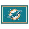 NFL - Miami Dolphins 5ft. x 8 ft. Plush Area Rug