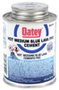 Oatey Lava Hot Blue Cement For PVC 8 oz