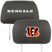 NFL - Cincinnati Bengals  Embroidered Head Rest Cover Set - 2 Pieces