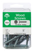 Hillman No. 12 x 2 in. L Phillips Zinc-Plated Wood Screws 25 pk (Pack of 5)