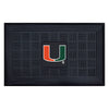 University of Miami Heavy Duty Door Mat - 19.5in. x 31in.