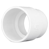 Charlotte Pipe 4 in. Hub X 4 in. D Hub PVC Pipe Adapter 1 pk