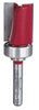 Freud 3/4 in. D X 3/4 in. X 2-5/8 in. L Carbide Top Bearing Flush Trim Router Bit