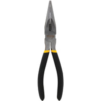 Stanley 8 in. Steel Fixed Joint Long Nose Pliers