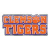 Clemson Tigers Heavy Duty Aluminum Color Emblem