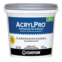 Custom Building Products Acrylpro Ceramic Tile Adhesive 1 qt. (Pack of 6)