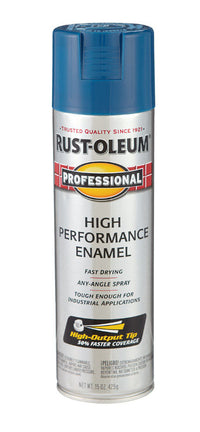 Rust-Oleum Fast Dry Professional Royal Blue Enamel Gloss Spray Paint 15 oz. (Pack of 6)