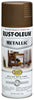 Rust-Oleum Stops Rust Antique Brass Metallic Spray Paint 11 oz. (Pack of 6)