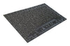 GrassWorx 30 in. L X 18 in. W Black Wipe Your Paws Polyethylene Door Mat