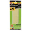 Gator Zip XL 9-1/2 in. L x 3-1/2 in. W 220 Grit Aluminum Oxide Sanding Sheet 6 pk (Pack of 5)