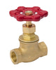 Homewerks 1/2 in. FIP X 1/2 in. FIP Brass Stop Valve