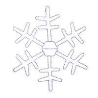 Celebrations LED Warm White Snowflake 36 in. Hanging Decor