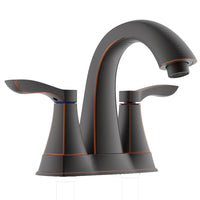 Innova Oil Rubbed Bronze Bathroom Faucet 4 in.