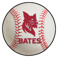 Bates College Baseball Rug - 27in. Diameter