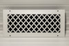 Steelcrest Designer 16 X 6 Wall /Ceiling White Supply Vent Cover, With Air-Volume Damper & Face Mounting Screw Holes