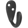 National Hardware Oil-Rubbed Bronze Black Robe Hook (Pack of 40).