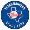 MLB - Texas Rangers Retro Collection Roundel Rug - 27in. Diameter - (1984)