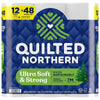 Quilted Northern Ultra Soft & Strong Toilet Paper 12 Rolls 328 sheet 415.47 sq ft (Pack of 4)