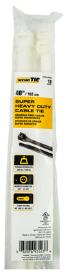 Super Heavy Duty Cable Tie, 40-In., 10-Pk.