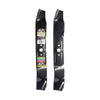 MaxPower 42 in. Mulching Mower Blade Set For Riding Mowers 2 pk