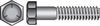 Hillman 7/16 in. D X 4-1/2 in. L Heat Treated Zinc Steel Hex Head Cap Screw 25 pk