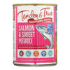 Tender & True - Dog Food Salmon&swt Pot - Case of 12 - 13.2 OZ